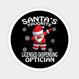 Santas Favorite Licensed Dispensing Optician Chris Magnet